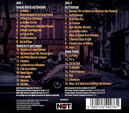 Jacques Brel - C'est Comme Ca (37 tracks) (CD)
