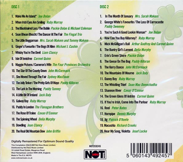 Various - The Best Of Ireland (40 tracks) (CD)