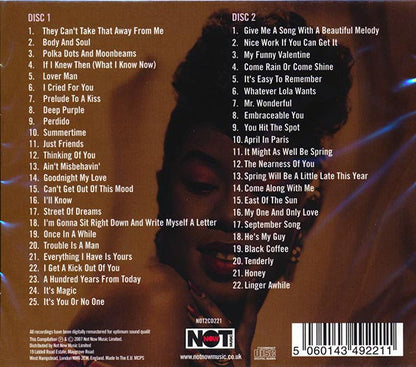 Sarah Vaughan - The Great American Songbook (47 tracks) (CD)