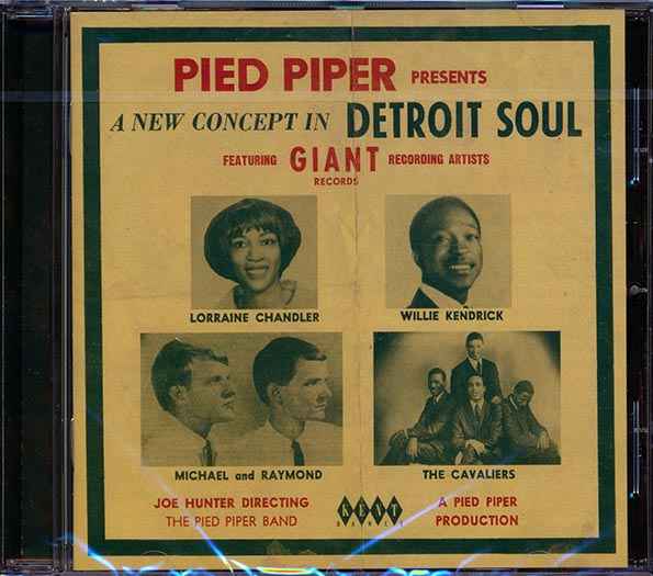 Various - Pied Piper Presents A New Concept In Detroit Soul (CD)