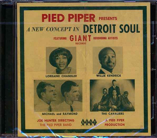 Various - Pied Piper Presents A New Concept In Detroit Soul (CD)