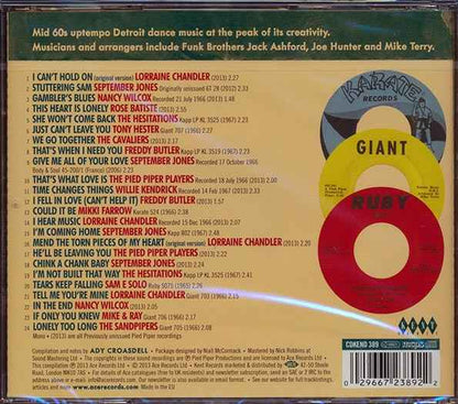 Various - Pied Piper Presents A New Concept In Detroit Soul (CD)