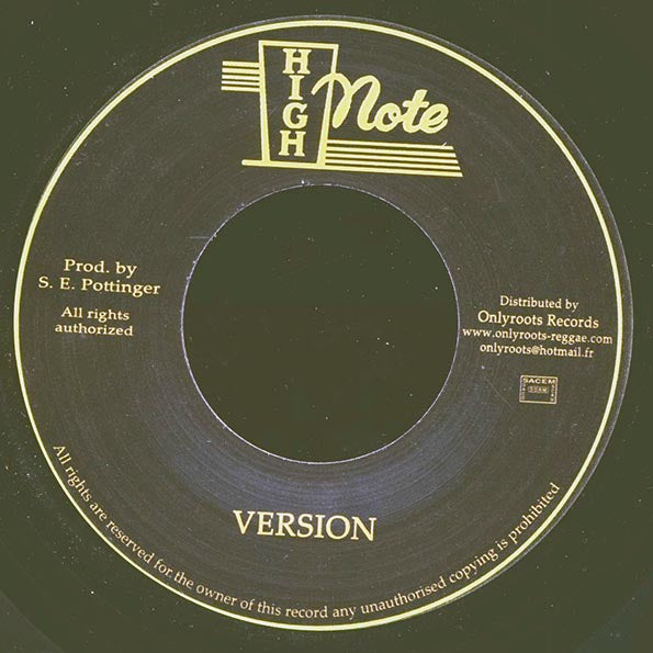 Sonya Spence - Peace & Unity  /  Version (7")