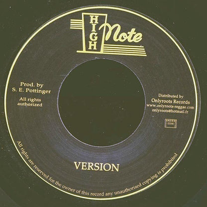 Sonya Spence - Peace & Unity  /  Version (7")