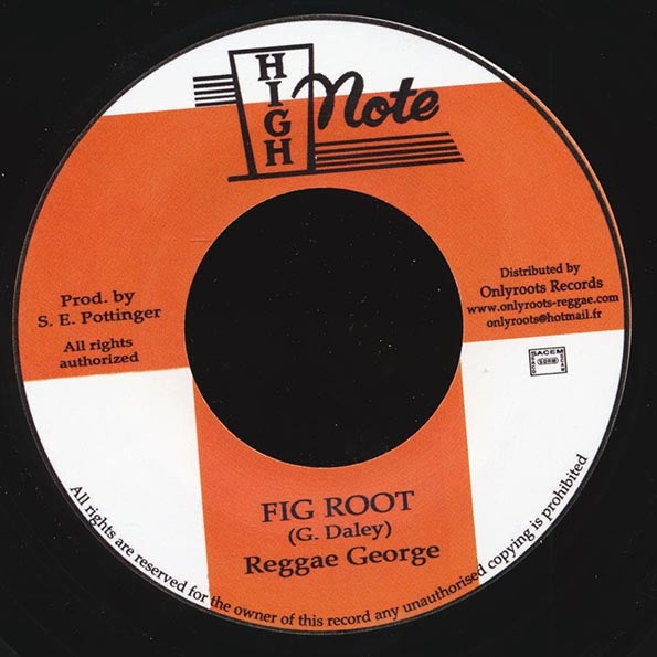 Reggae George - Fig Root  /  Sky Nation - Roots Version Wise (7")