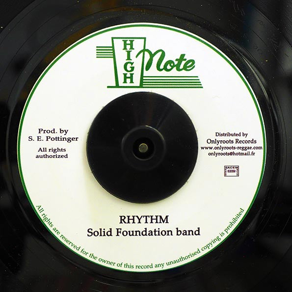 Chockey Taylor - False Dread  /  Solid Foundation Band - Rhythm (7")