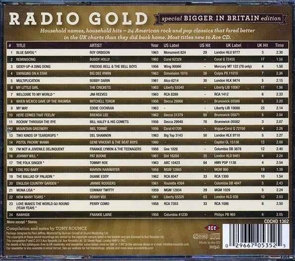 Various - Radio Gold: Special Bigger In Britain Edition (CD)