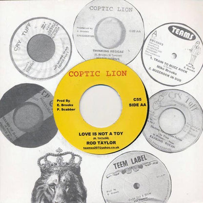 Rod Taylor - Jah Is So Real  /  Rod Taylor - Love Is Not A Toy (7")