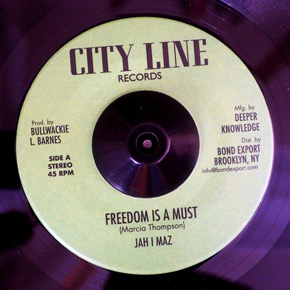 Jah I Maz - Freedom Is A Must  /  Baba Leslie - Freedom Dub (7")