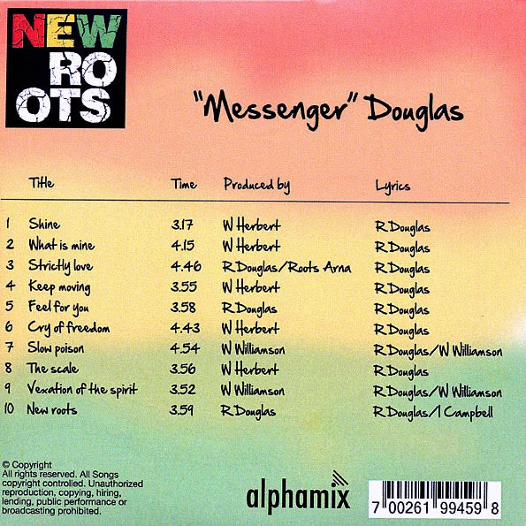 Messenger Douglas - New Roots (CD)