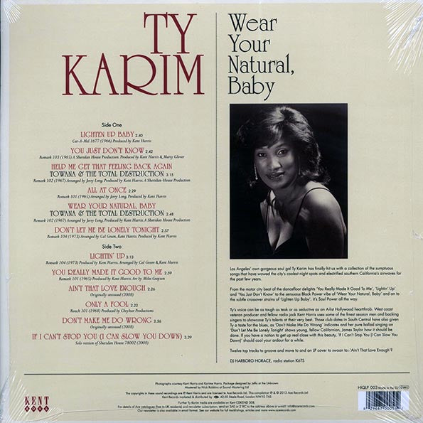 Ty Karim - Wear Your Natural, Baby (LP)