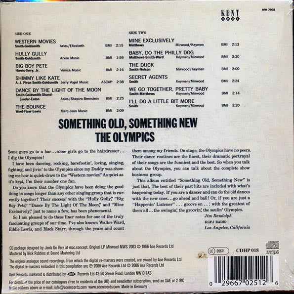 The Olympics - Something Old, Something New (CD)