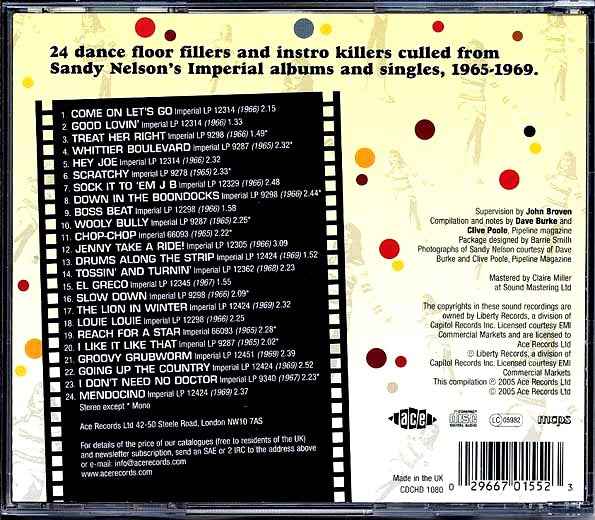 Sandy Nelson - Sandy Nelson's Big Sixties Beat Party (CD)