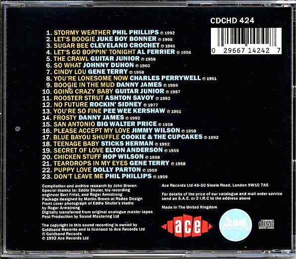 Various - Eddie's House Of Hits: The Story Of Goldband Records (CD)