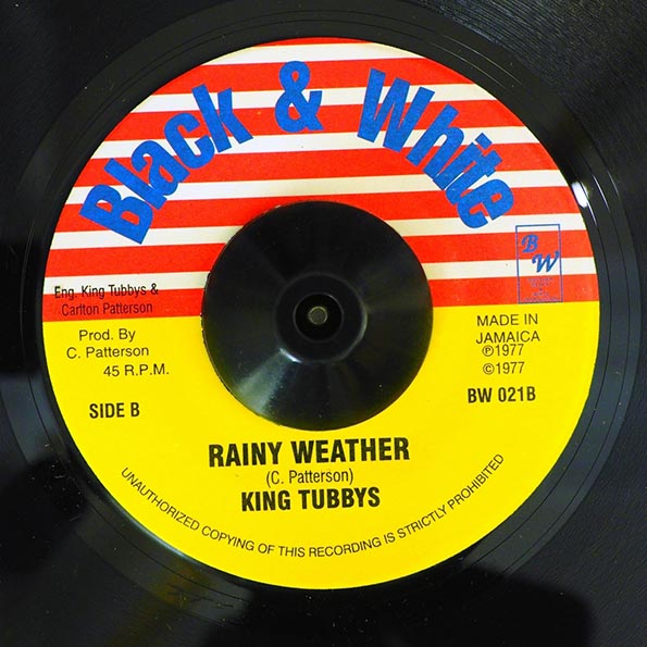 Carlton Patterson - It's Raining  /  King Tubby - Rainy Weather (7")