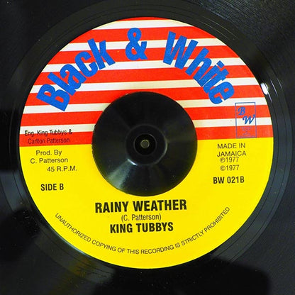 Carlton Patterson - It's Raining  /  King Tubby - Rainy Weather (7")