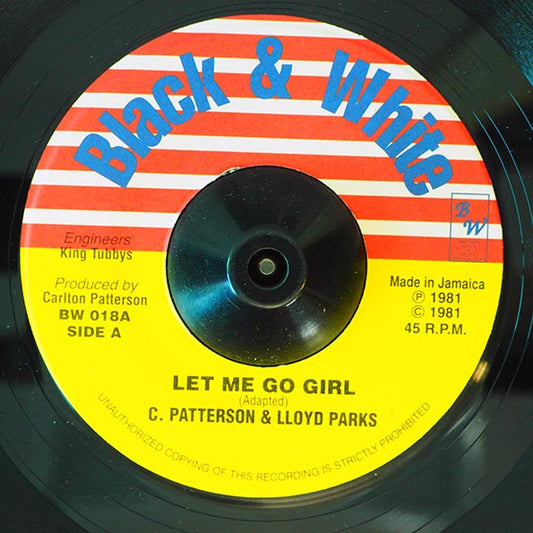 Lloyd Parks - Let Me Go Girl  /  Michael Scotland - Love Is A Treasure (7")
