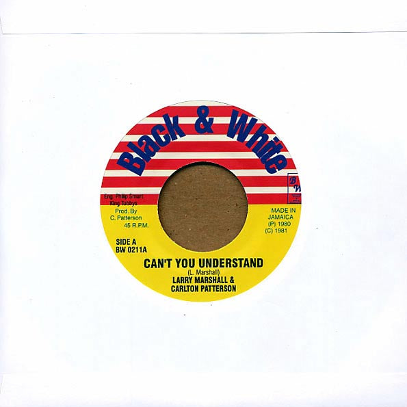 Larry Marshall - Can't You Understand  /  King Tubby - Locks Of Dub (7")