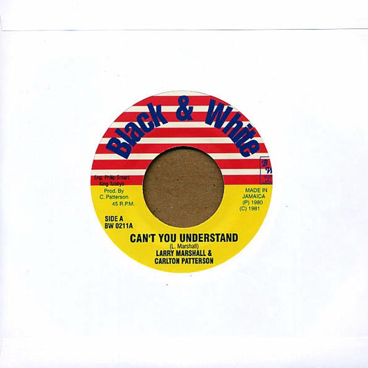 Larry Marshall - Can't You Understand  /  King Tubby - Locks Of Dub (7")