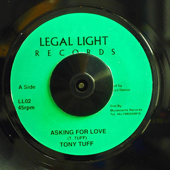 Tony Tuff - Asking For Love  /  Version (7")