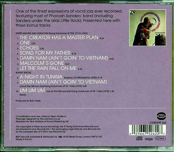 Leon Thomas - Spirits Known And Unknown (CD)