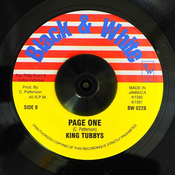 Dillinger - Stumbling Block  /  King Tubby - Page One (7")