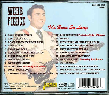 Webb Pierce - It's Been So Long (CD)