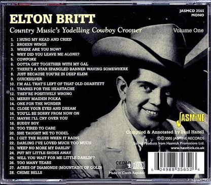 Elton Britt - Country Music's Yodelling Cowboy Crooner (CD)