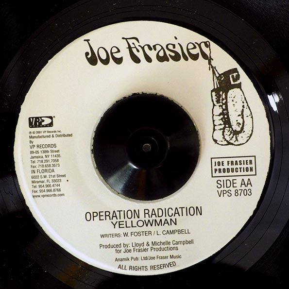 Itals - Ina Dis Time  /  Yellowman - Operation Radication (7")