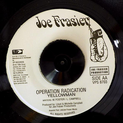 Itals - Ina Dis Time  /  Yellowman - Operation Radication (7")