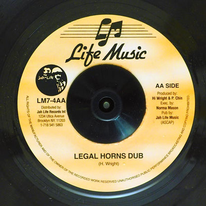 Selessiphy - If Yu Did Hear  /  Legal Horns Dub (7")