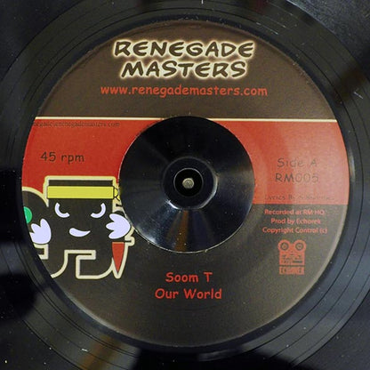Soom T - Our World  /  Our World (7")