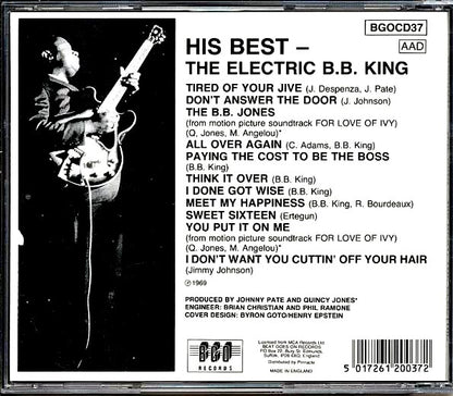 BB King - His Best: The Electric BB King (CD)