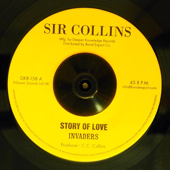 Invaders - Story Of Love  /  Invaders - Holy Mountain (7")