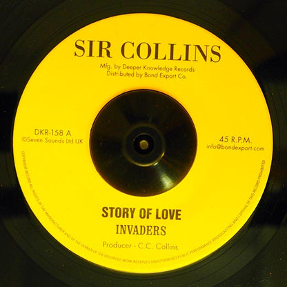Invaders - Story Of Love  /  Invaders - Holy Mountain (7")