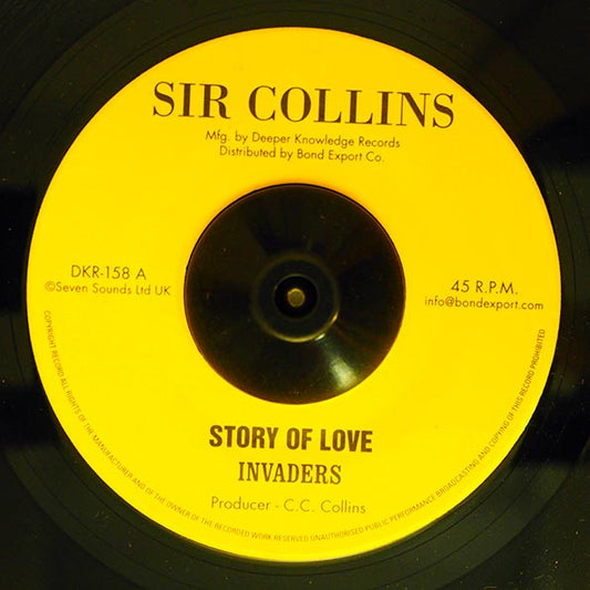 Invaders - Story Of Love  /  Invaders - Holy Mountain (7")