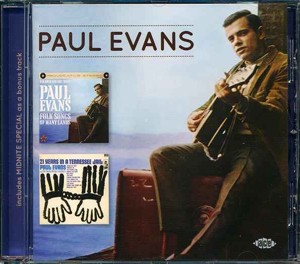 Paul Evans - Folk Songs Of Many Lands + 21 Years In A Tennessee Jail (CD)