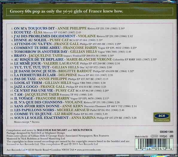 Various - Tres Chic: More French Girl Singers Of The 1960s (CD)