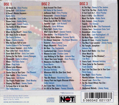 Various - Number 1 Hits Of The 50s (75 tracks) (3xCD) (CD)