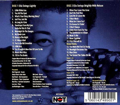 Ella Fitzgerald - Swings Lightly + Swings Brightly (32 tracks) (CD)