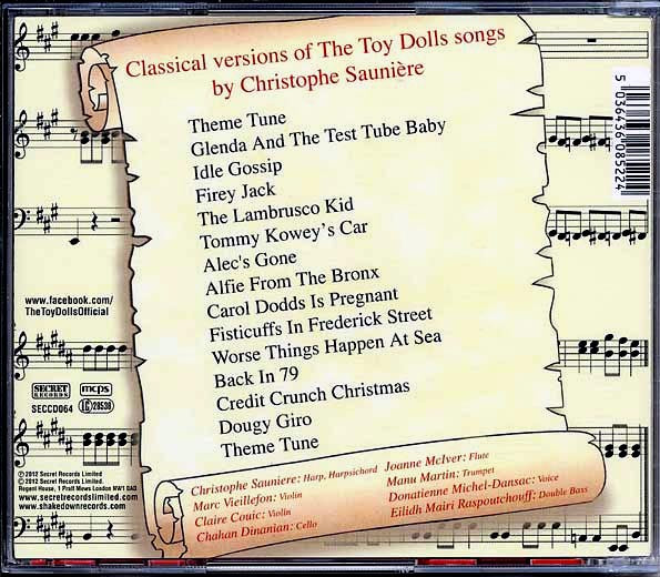 Christophe Sauniere - Classic Toy Dolls (CD)
