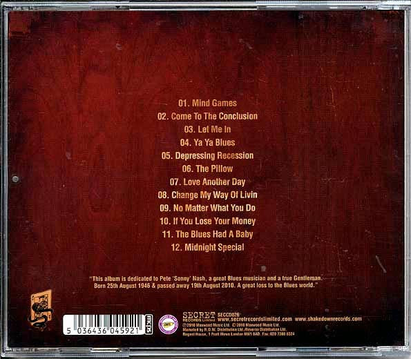 Paul Lamb & King Snakes - Mind Games (CD)