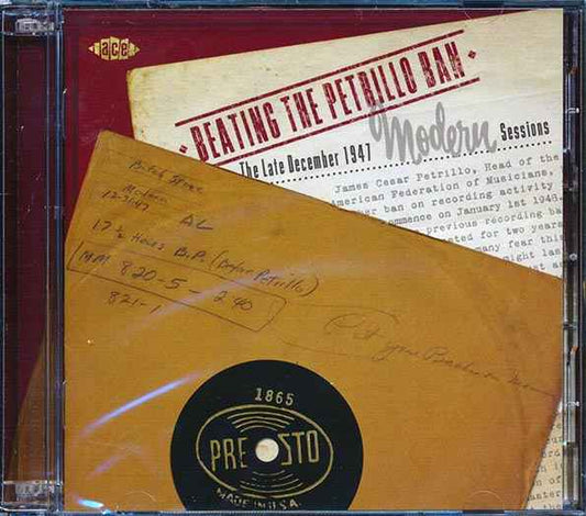 Various - Beating The Petrillo Ban: The Late December 1947 Modern Sessions (49 tracks) (CD)