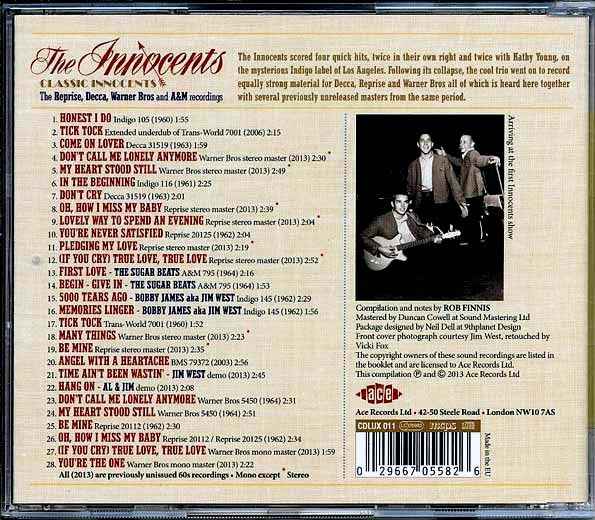 The Innocents - Classic Innocents: The Reprise, Decca, Warner Bros. And A & M Recordings Plus More (CD)