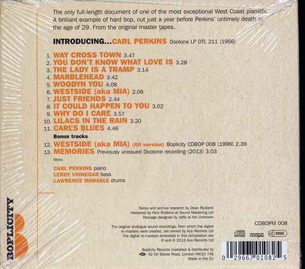 Carl Perkins - Introducing Carl Perkins (CD)