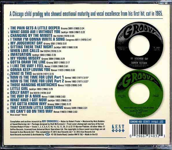 Darrow Fletcher - The Pain Gets A Little Deeper: The Complete Early Years 1965-1971 (CD)