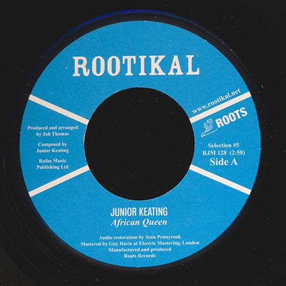 Jr. Keating - African Queen  /  Matic Horns - African Horns (7")