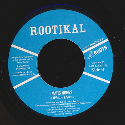 Jr. Keating - African Queen  /  Matic Horns - African Horns (7")