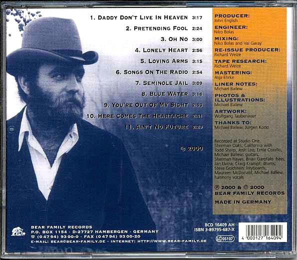 Michael Ballew - Daddy Don't Live In Heaven (CD)