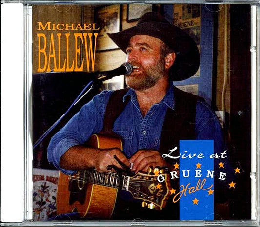Michael Ballew - Live At Gruene Hall (CD)